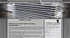 Desktop Screenshot of customsteelpro.com